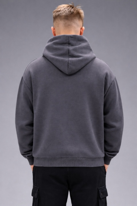 ANTRACYTOWA BLUZA HAFT CORE