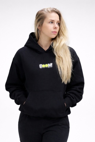 CZARNA BLUZA PRIME HAFT