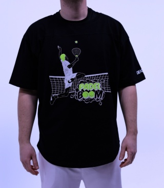 Koszulka oversize - czarna