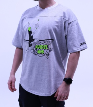 Koszulka oversize - szara