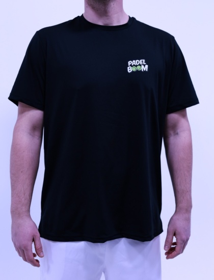 PREORDER Koszulka Czarna Court26 Padel Boom