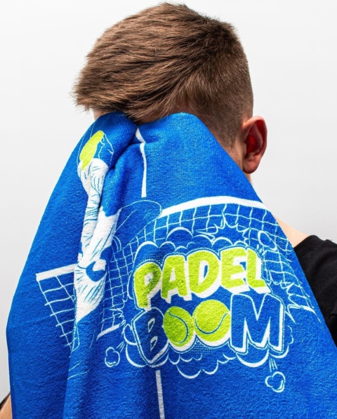 Ręcznik dwustronny niebieski 50x100